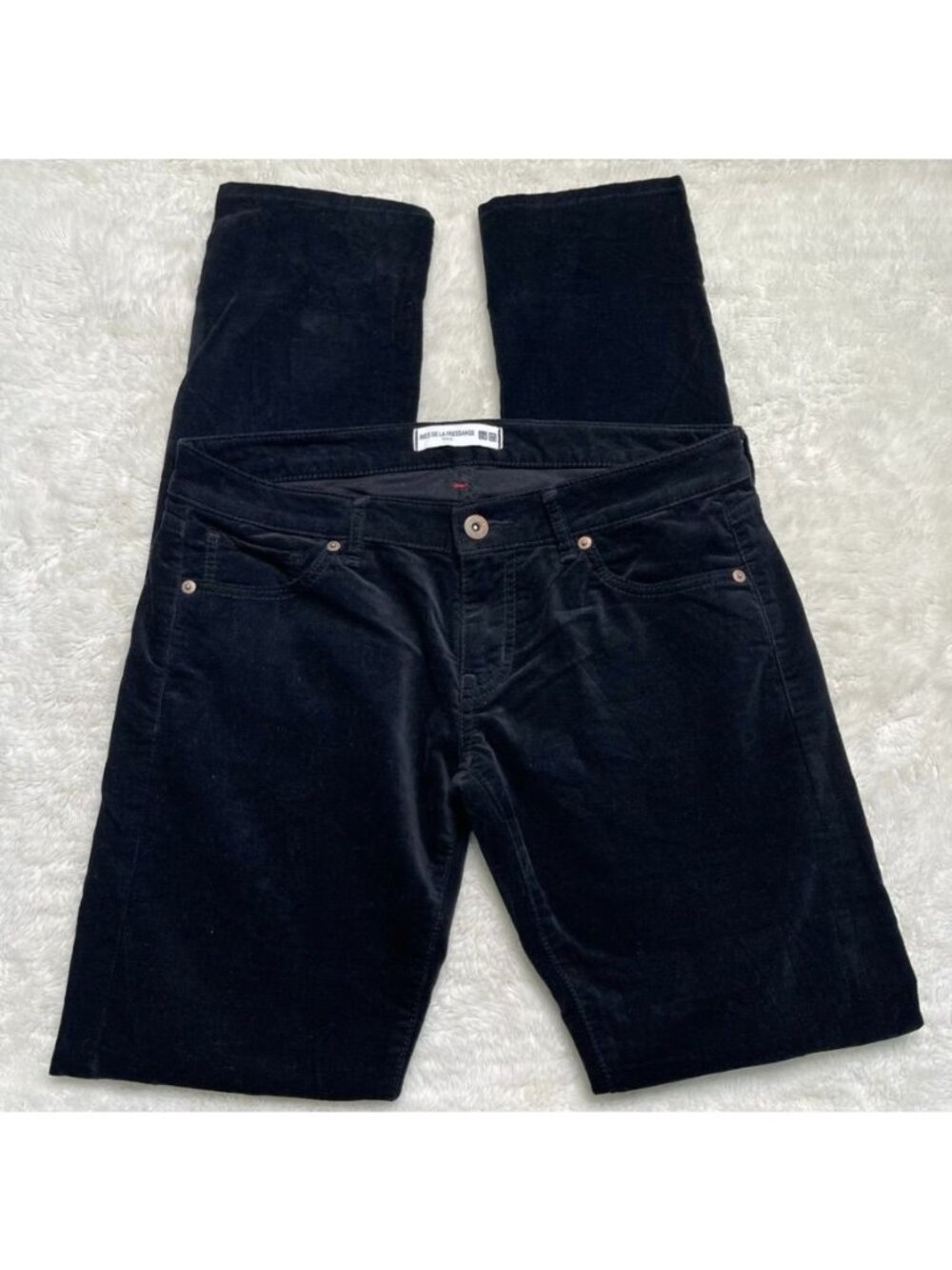 Uniqlo Ines de la Fressange Women's Slim Straight Jeans Size 26 Low Rise